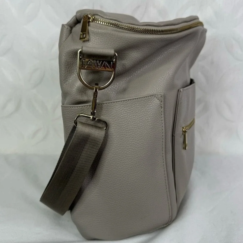 Fawn Design The Original Diaper Bag‎ Backpack Taupe Grey